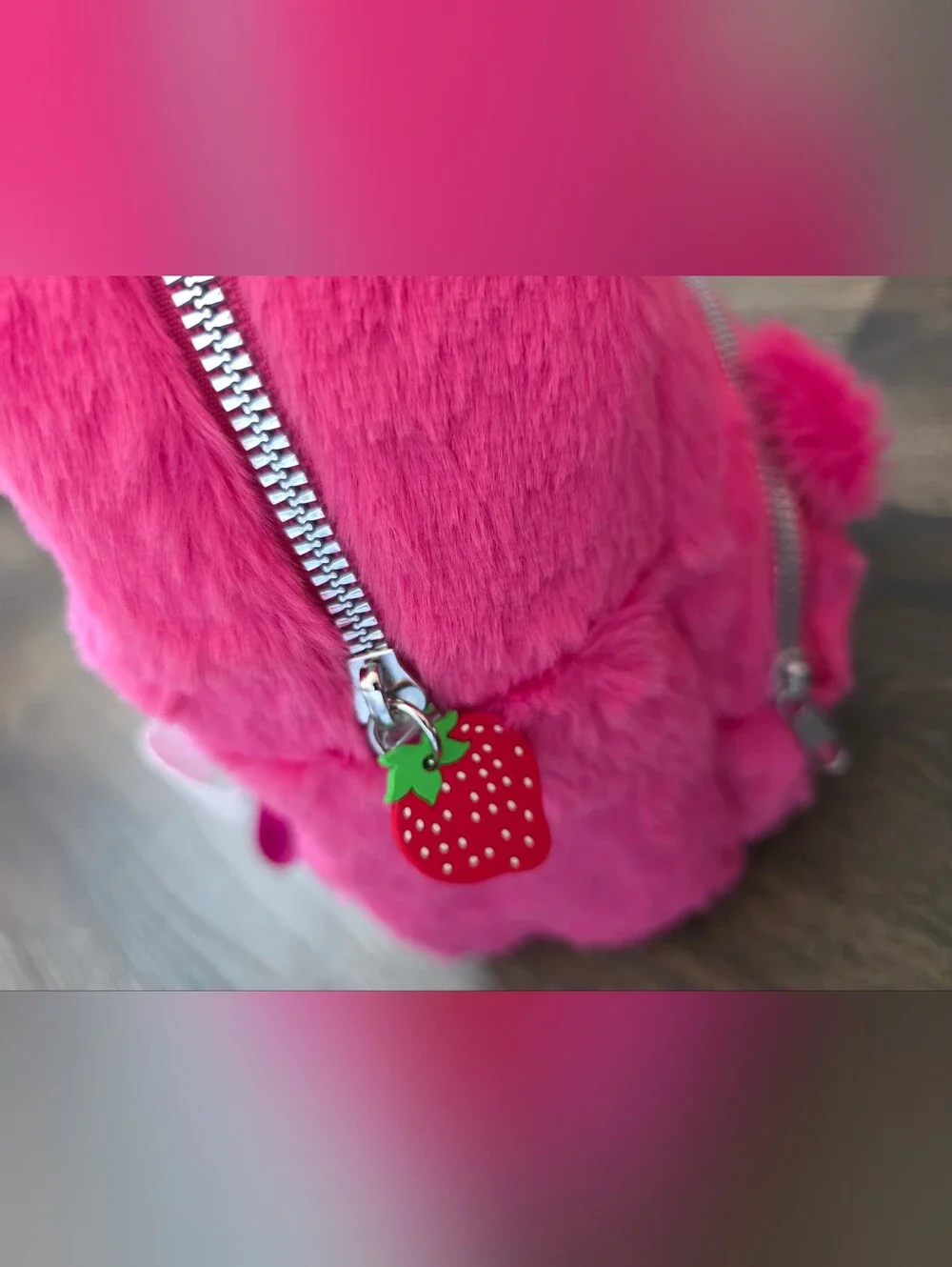 Claire's Exclusive Disney Pixar Toy Story Lotso plush mini backpack